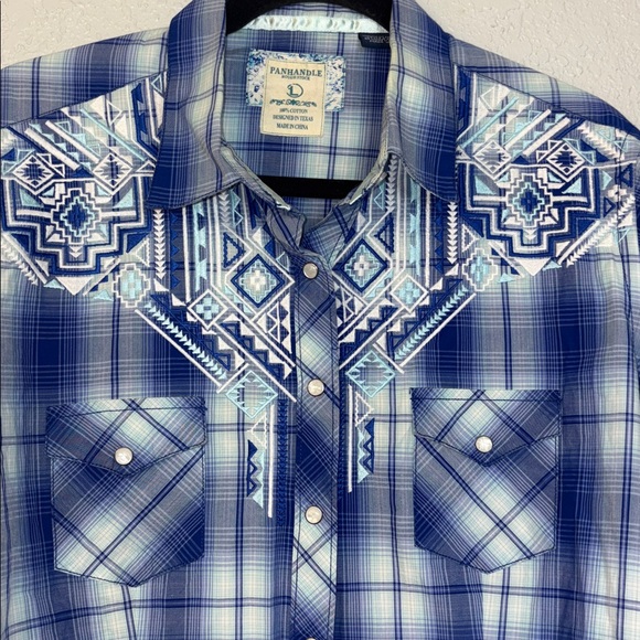 Wmn's Western Shirt - Picture 3 of 6